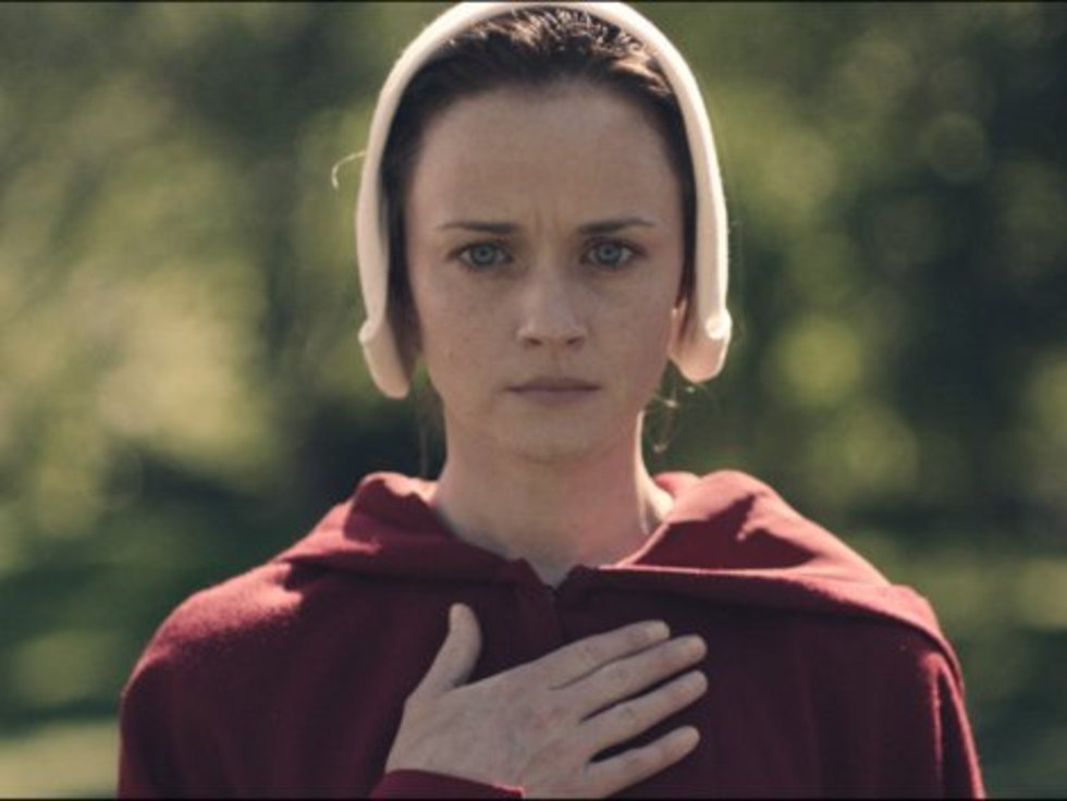 Alexis Bledel as Ofglen in The Handmaid's Tale