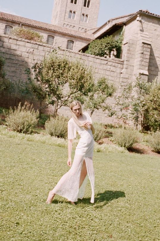 Shop Les Rêveries' bridal collection of minimal wedding dresses