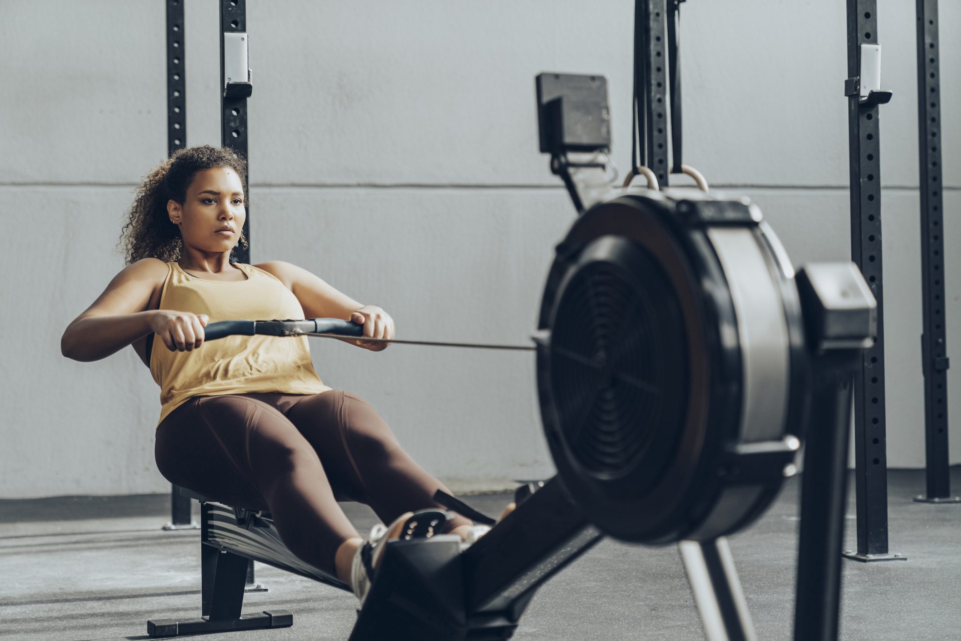 Full Body Workout How To Use A Rowing Machine At The Gym