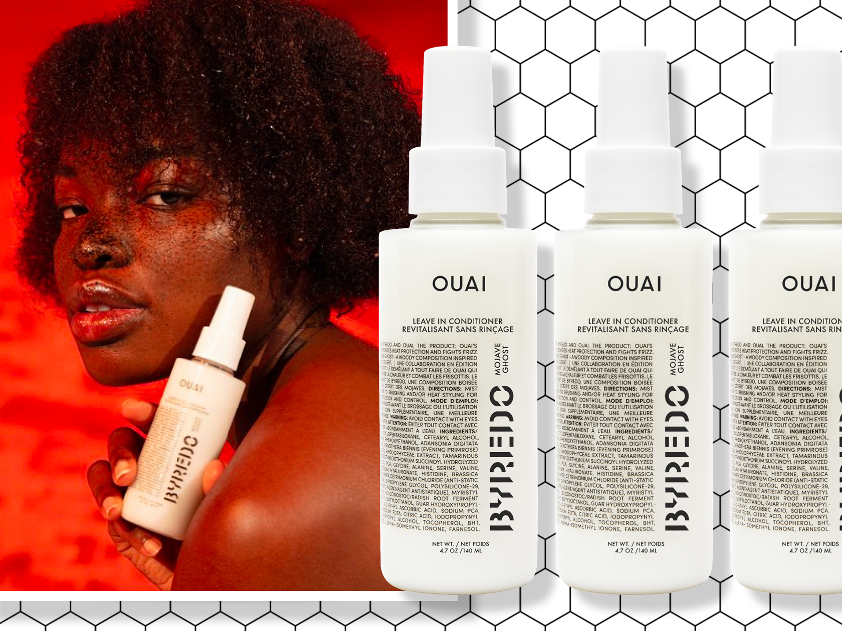 Ouai leave in conditioner x outlets Byredo *rare* limited edition