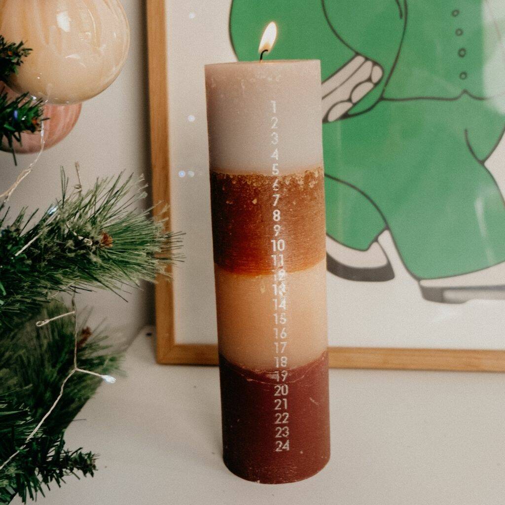 9 beautiful advent candles to count down to Christmas