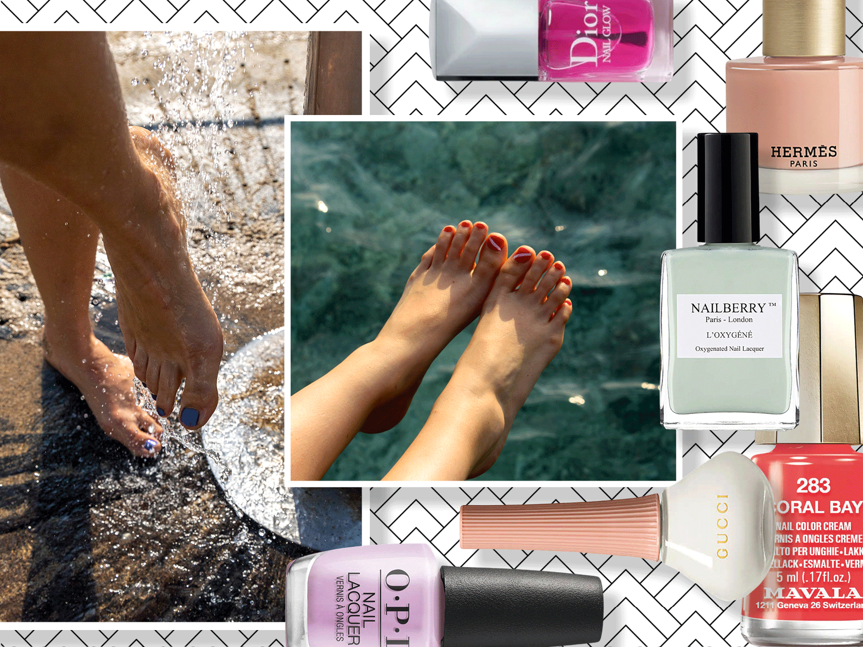 7 pedicure colour trends for spring/summer 2022