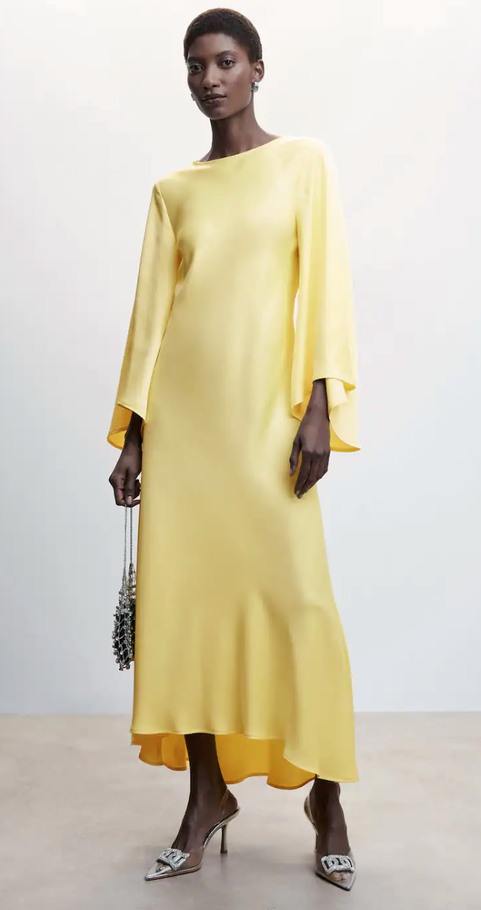 Flared sleeve dresses The 70s inspired dress design to know now