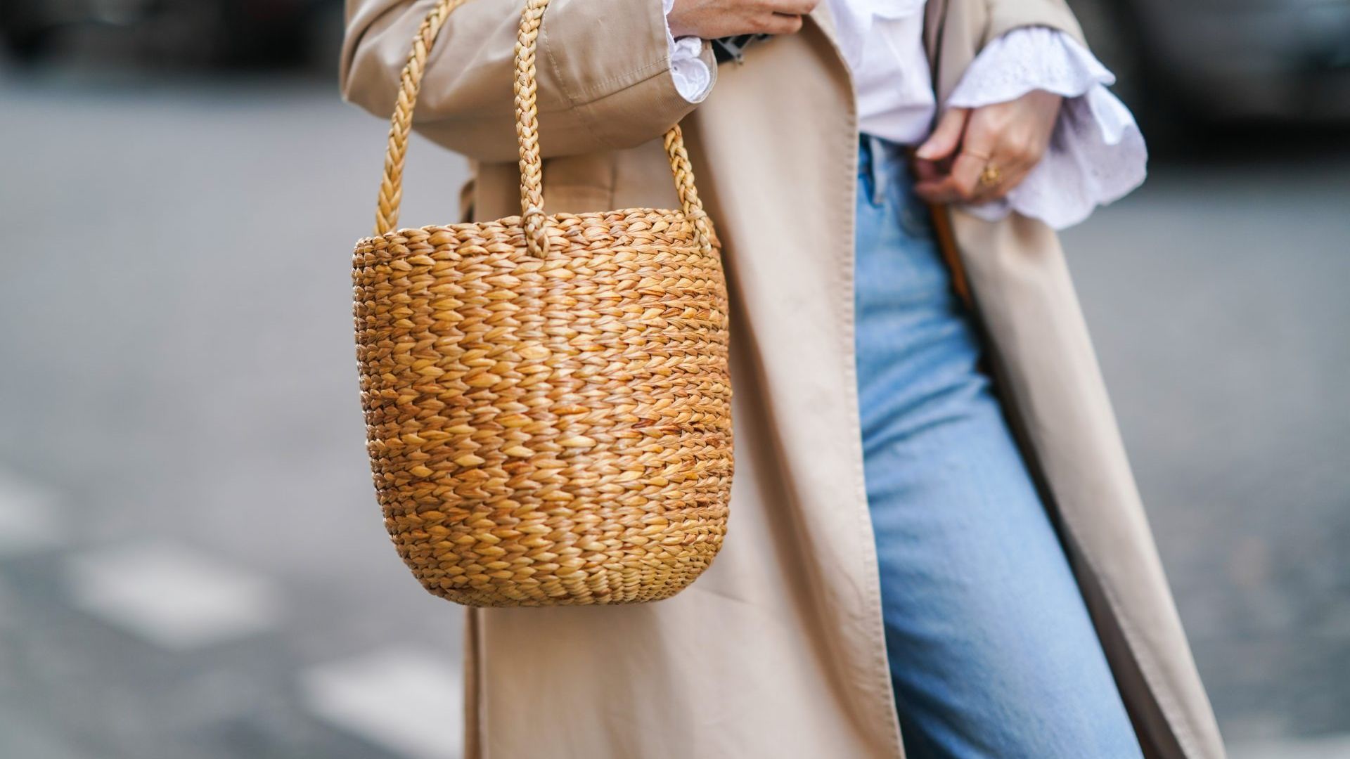 Straw, basket and raffia bags to add to your summer outfits