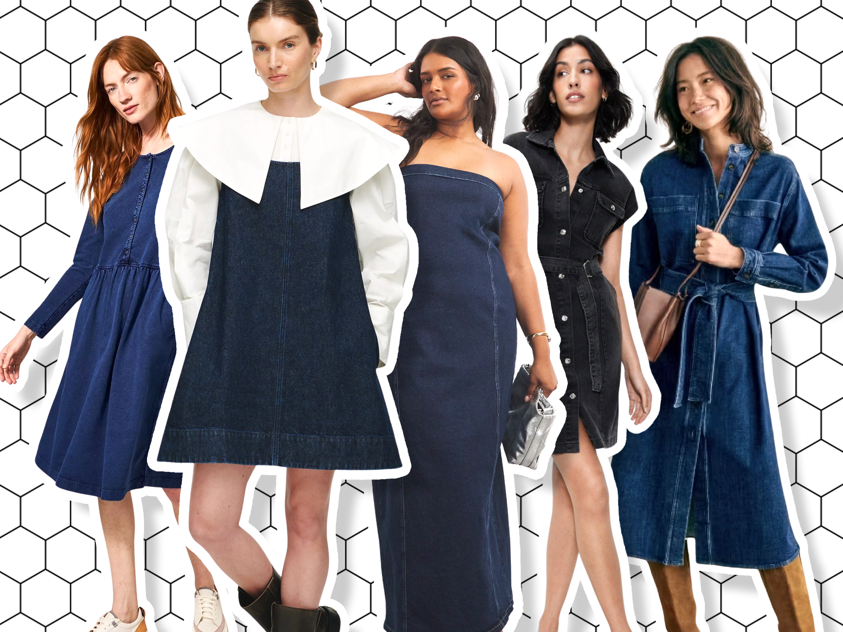 Best denim dresses 2024 Mini midi and maxi options